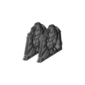 Immutustunneli otsaplaadid 300L (2tk)