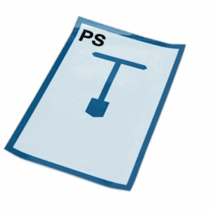 Hüdrandi kleebis SININE päästetehnikaga survestatavale