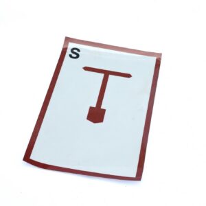 Hüdrandi silt PUNANE (Alumiinium põhjal), reflekteeruv