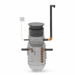 Rasvaeraldaja 1,5 l/s - 10 l/s