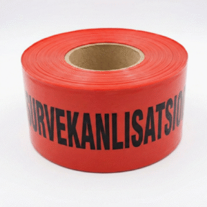 Sign tape Pressuresewage (red)