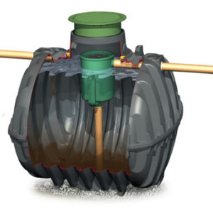 Septik anaeroobse filtriga 6500l